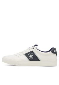 Beverly Hills Polo Club Sneakersy M-SS24-3C012 Biały. Kolor: biały. Materiał: skóra #8