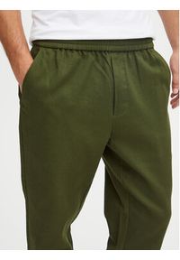 Casual Friday Spodnie materiałowe 20504819 Zielony Regular Fit. Okazja: na co dzień. Kolor: zielony. Materiał: materiał, bawełna. Styl: casual #7