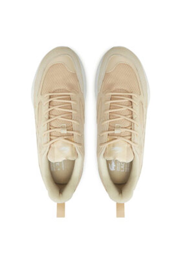 Lacoste Sneakersy 748SMA0052 Brązowy. Kolor: brązowy. Materiał: materiał