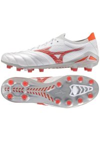 Buty piłkarskie Mizuno Morelia Neo Vi Beta Japan Mix Md M P1GA244060 białe. Zapięcie: sznurówki. Kolor: biały. Materiał: skóra. Szerokość cholewki: normalna. Sport: piłka nożna #1