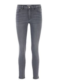 BOSS - Boss Jeansy Skinny Fit Crop 2.0 Street 50441191 Szary Skinny Fit. Kolor: szary. Materiał: jeans. Styl: street