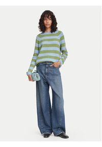 Weekend Max Mara Sweter Ghiacci 2625366211 Niebieski Regular Fit. Kolor: niebieski. Materiał: wełna #4
