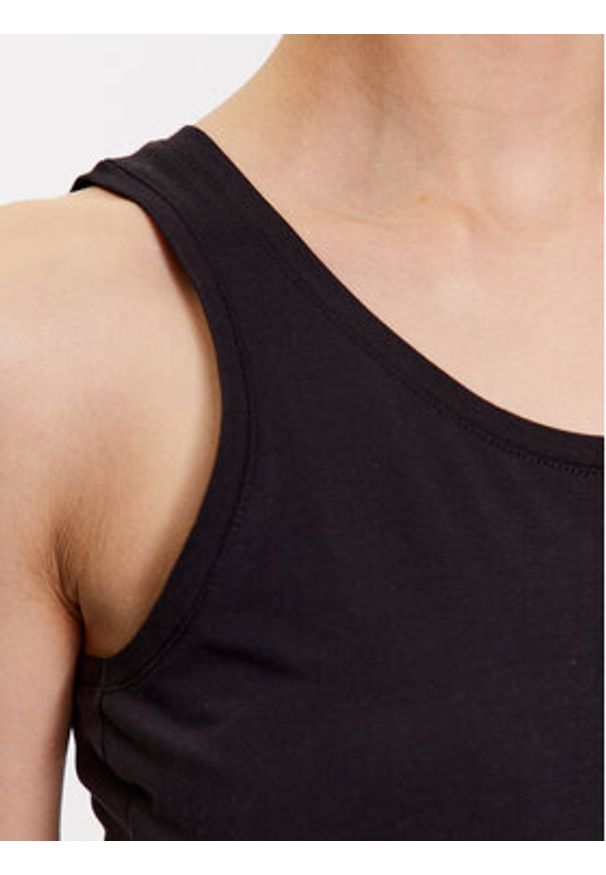 4f - 4F Top 4FSS23TTSHF581 Czarny Regular Fit. Kolor: czarny. Materiał: bawełna