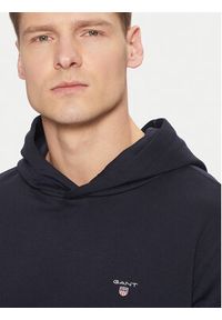 GANT - Gant Bluza Original Shield 2014016 Granatowy Regular Fit. Kolor: niebieski. Materiał: bawełna #5