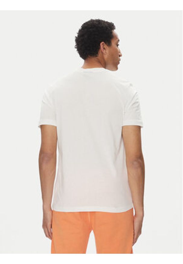 Aeronautica Militare T-Shirt 251TS2429J634 Biały Regular Fit. Kolor: biały. Materiał: bawełna
