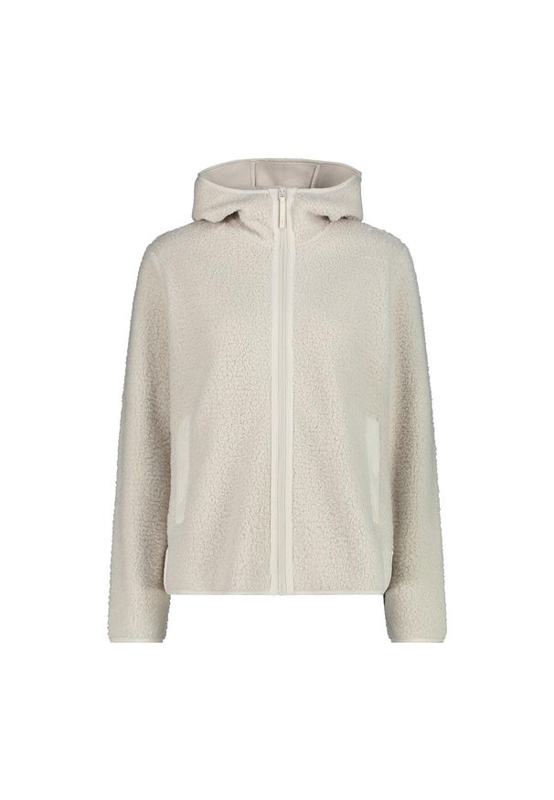 Bluza damska turystyczna CMP 34P0656. Okazja: na co dzień. Kolor: beżowy. Styl: casual, sportowy. Sport: turystyka piesza