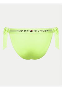 TOMMY HILFIGER - Tommy Hilfiger Dół od bikini UW0UW04497 Zielony. Kolor: zielony. Materiał: syntetyk #7