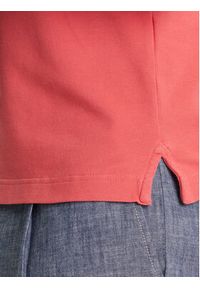 United Colors of Benetton - United Colors Of Benetton Polo 3F9HU302E Bordowy Regular Fit. Typ kołnierza: polo. Kolor: czerwony. Materiał: bawełna #5