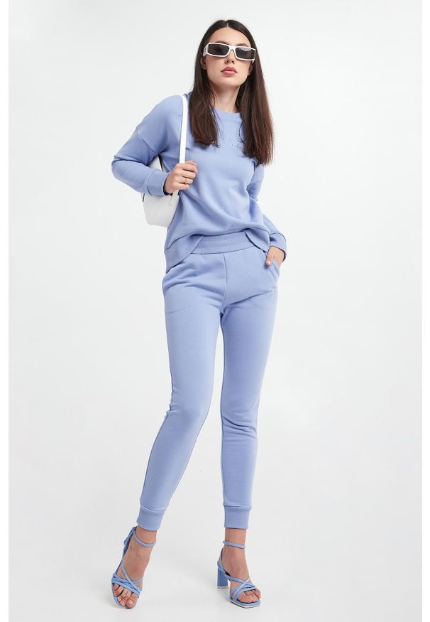 Armani Exchange - Bluza dresowa damska ARMANI EXCHANGE. Materiał: dresówka