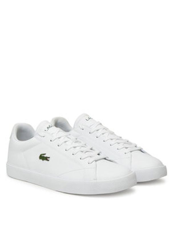 Lacoste Sneakersy 7-49CMA0036 Biały. Kolor: biały. Materiał: skóra