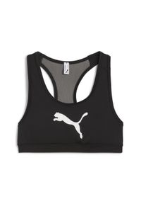 Puma - Stanik 4KEEPS PUMA. Kolor: czarny, biały, wielokolorowy. Sport: bieganie #1