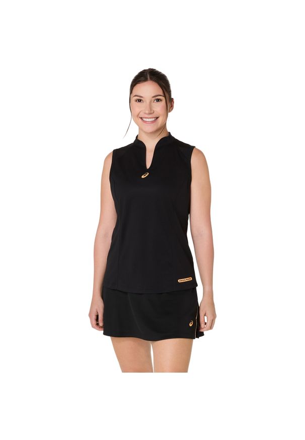 Damski tank top Asics. Kolor: czarny