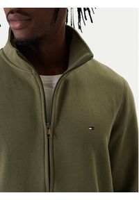 TOMMY HILFIGER - Tommy Hilfiger Bluza Essential MW0MW41759 Zielony Regular Fit. Kolor: zielony. Materiał: syntetyk #4