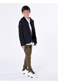 Karl Lagerfeld Kids Spodnie dresowe Z24164 S Khaki Regular Fit. Kolor: brązowy. Materiał: syntetyk #1