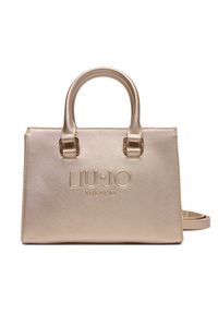 Liu Jo Torebka Halona AF5150 E0087 Złoty. Kolor: złoty. Materiał: skórzane