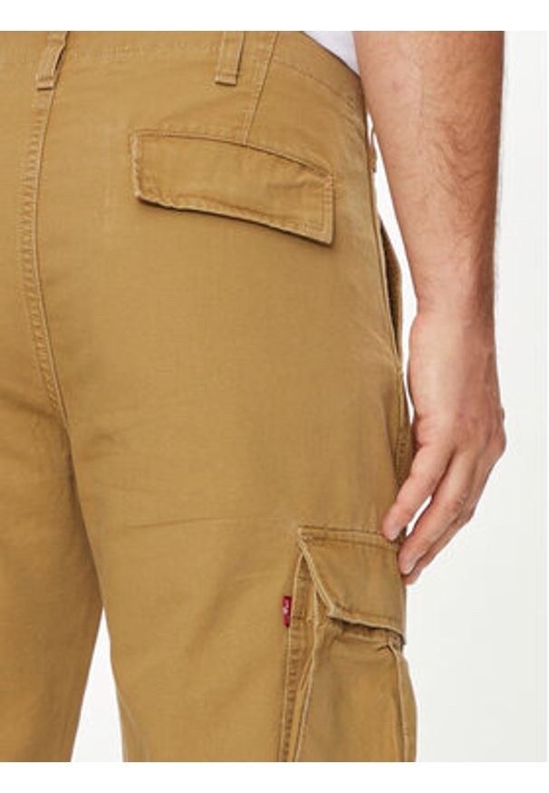 Levi's® Spodnie materiałowe XX Cargo A7364-0001 Beżowy Straight Fit. Kolor: beżowy. Materiał: bawełna