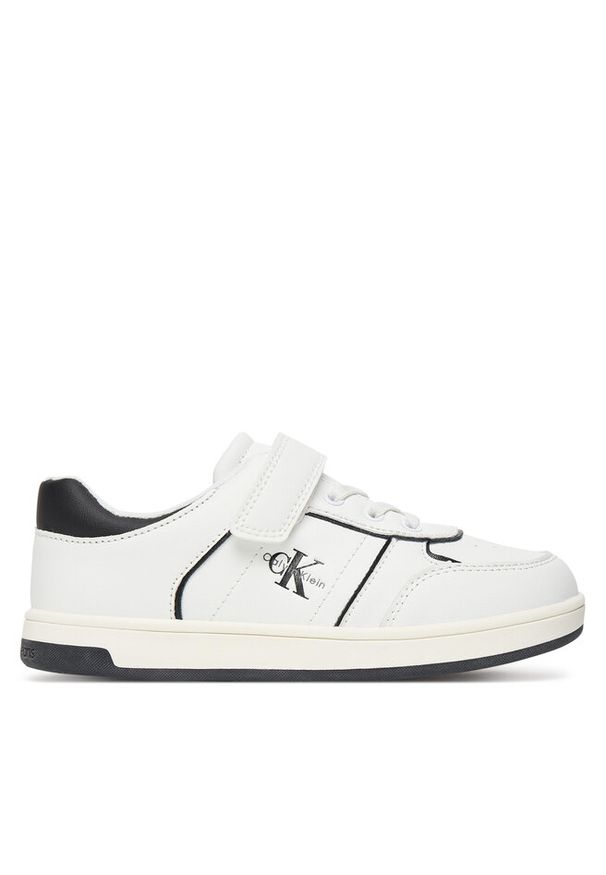 Sneakersy Calvin Klein. Kolor: biały