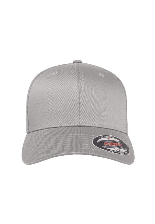 FLEXFIT - Czapka Z Daszkiem Dziecięca Wooly Combed. Kolor: szary