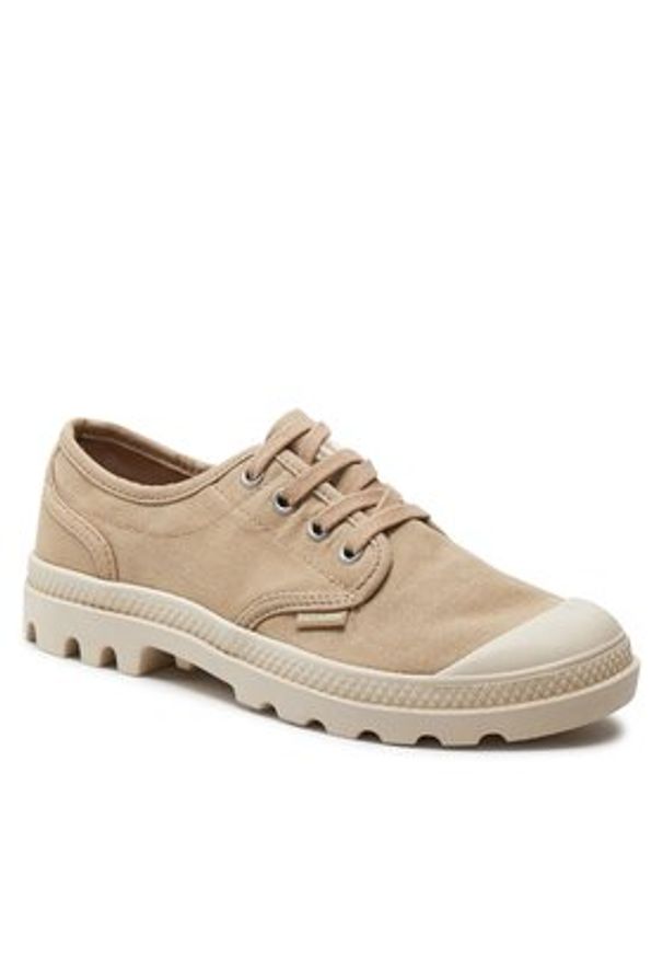 Palladium Trampki Pampa Oxford 92351-298-M Beżowy. Kolor: beżowy. Materiał: materiał