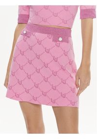 Liu Jo Spódnica mini MA4216 MA49I Różowy Slim Fit. Kolor: różowy. Materiał: wiskoza #1