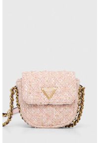 Guess torebka kolor różowy. Kolor: różowy. Rodzaj torebki: na ramię #1