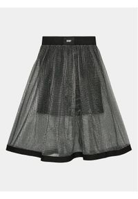 DKNY Spódnica D33618 D Szary Regular Fit. Kolor: szary. Materiał: syntetyk #1