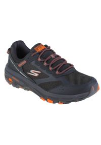 skechers - Buty do biegania męskie, Skechers Go Run Trail Altitude. Zapięcie: sznurówki. Kolor: szary. Materiał: tkanina, guma, materiał, skóra. Szerokość cholewki: normalna. Sport: bieganie, turystyka piesza