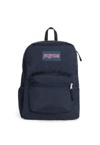 Plecak JanSport Cross Town EK0A5BAIN541 - granatowy. Kolor: niebieski. Materiał: poliester. Styl: sportowy, casual, klasyczny