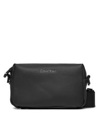 Calvin Klein Saszetka Ck Must Camera Bag S K50K511214 Czarny. Kolor: czarny. Materiał: skóra