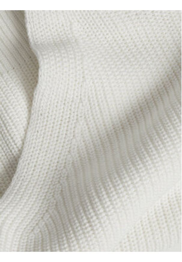 JJXX Bluzka Zitta 12226992 Biały Slim Fit. Kolor: biały. Materiał: bawełna