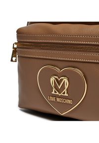 Love Moschino - LOVE MOSCHINO Plecak JC4123PP1LLB0209 Brązowy. Kolor: brązowy. Materiał: skóra #4