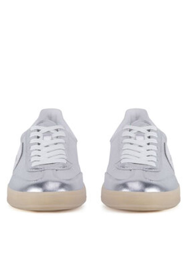 Rieker Revolution Lifestyle Sneakersy W2200-90 Srebrny. Kolor: srebrny. Materiał: skóra