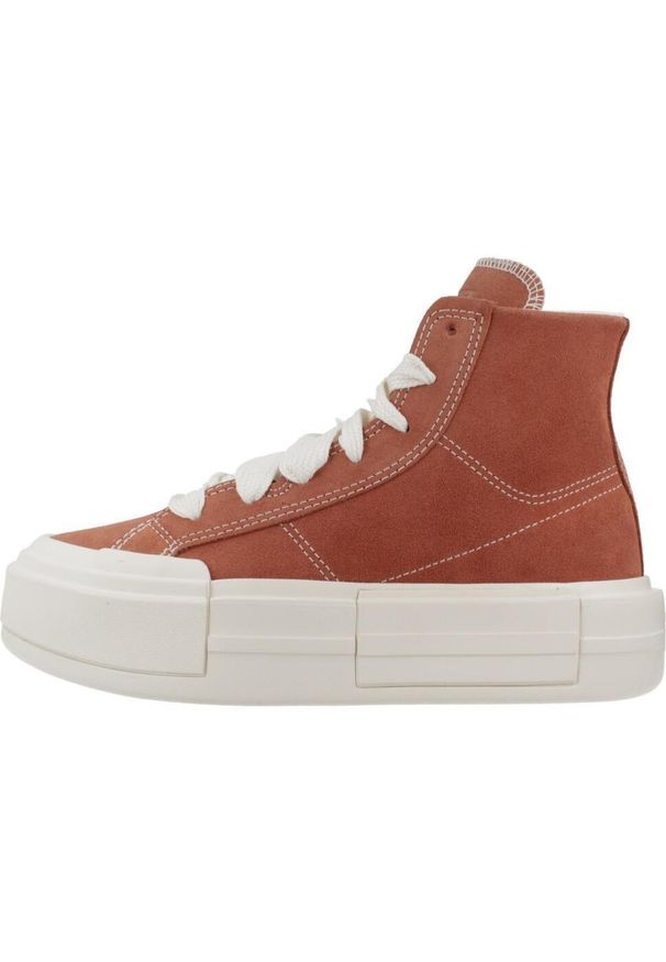 Tenisówki Converse Model Chuck Taylor All Star Cruise Hi Kolor Brązowy. Kolor: brązowy. Materiał: tkanina, skóra