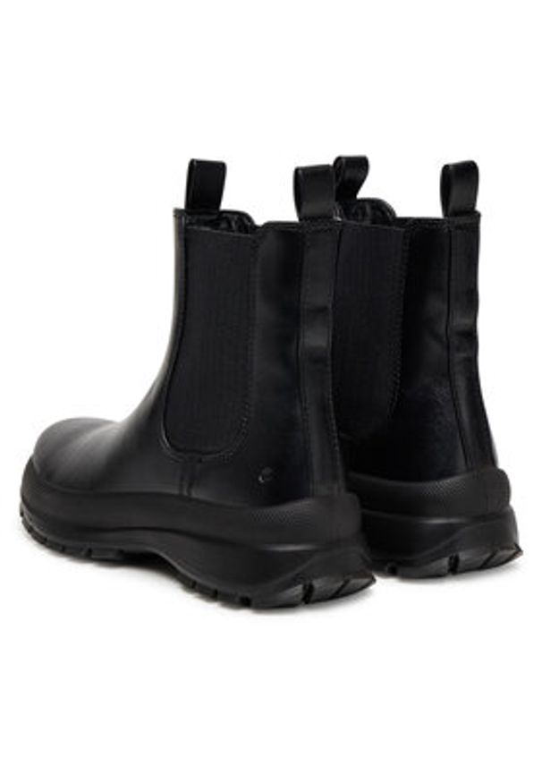 ecco - ECCO Botki 22075301001 Czarny. Kolor: czarny. Materiał: skóra