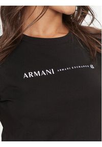 Armani Exchange T-Shirt 6DYT12 YJG3Z 1200 Czarny Regular Fit. Kolor: czarny. Materiał: bawełna #3