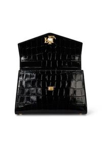 Lauren Ralph Lauren - LAUREN RALPH LAUREN Torebka 431974462007 Czarny. Kolor: czarny. Materiał: skórzane #6