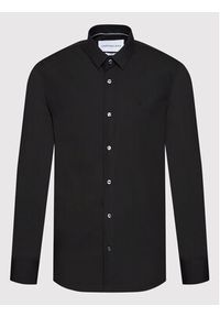 Calvin Klein Jeans Koszula J30J319065 Czarny Slim Fit. Kolor: czarny. Materiał: bawełna