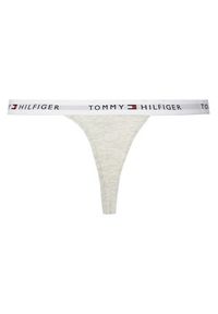 TOMMY HILFIGER - Tommy Hilfiger Komplet 3 par stringów UW0UW05757 Kolorowy. Materiał: bawełna. Wzór: kolorowy #10