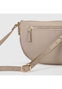 Wittchen - Damska torba nerka ze skóry. Kolor: beżowy. Materiał: skóra #5