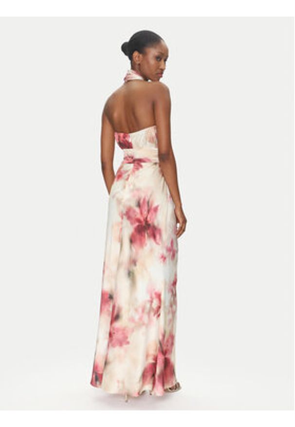 Marciano Guess Sukienka wieczorowa 5GGK18 7099Z Beżowy Regular Fit. Kolor: beżowy. Materiał: syntetyk. Styl: wizytowy