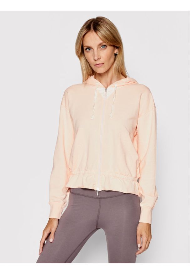 Deha Bluza B44053 Różowy Regular Fit. Kolor: różowy