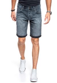 Mustang - SPODENKI MUSTANG Chicago Short 1009176 5000 923 923. Materiał: jeans #9