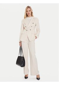Maryley Marynarka 25IB139/M17 Écru Regular Fit. Materiał: syntetyk #5