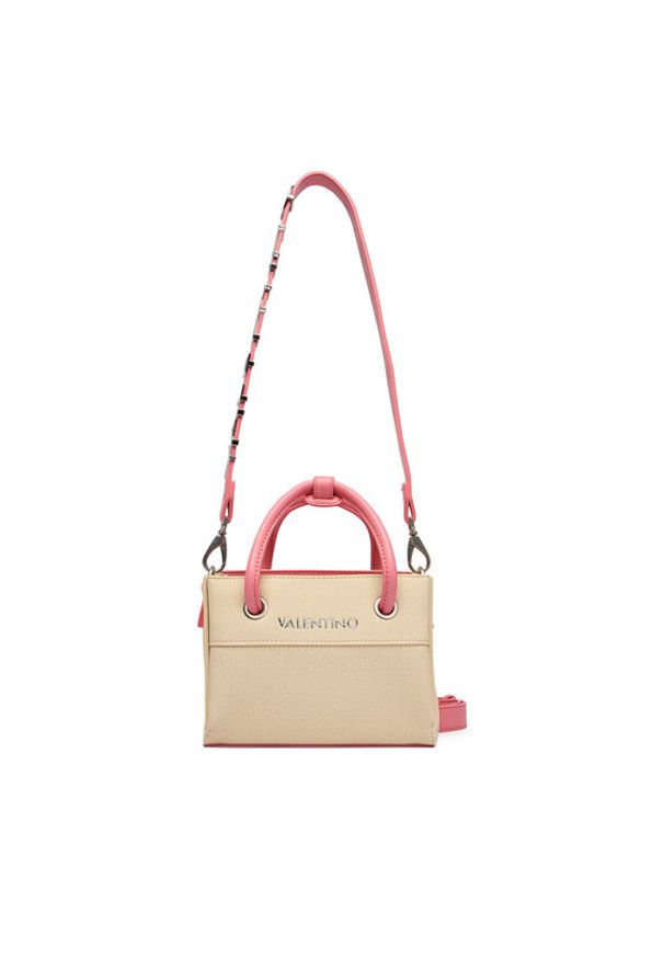 VALENTINO - Valentino Torebka Alexia Summer VBSA0D05 Beżowy. Kolor: beżowy. Materiał: skórzane
