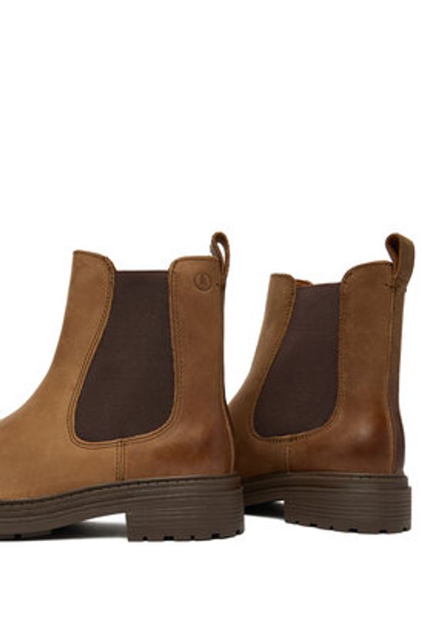Clarks Sztyblety Orinoco3 Top 26182904 Brązowy. Kolor: brązowy. Materiał: skóra