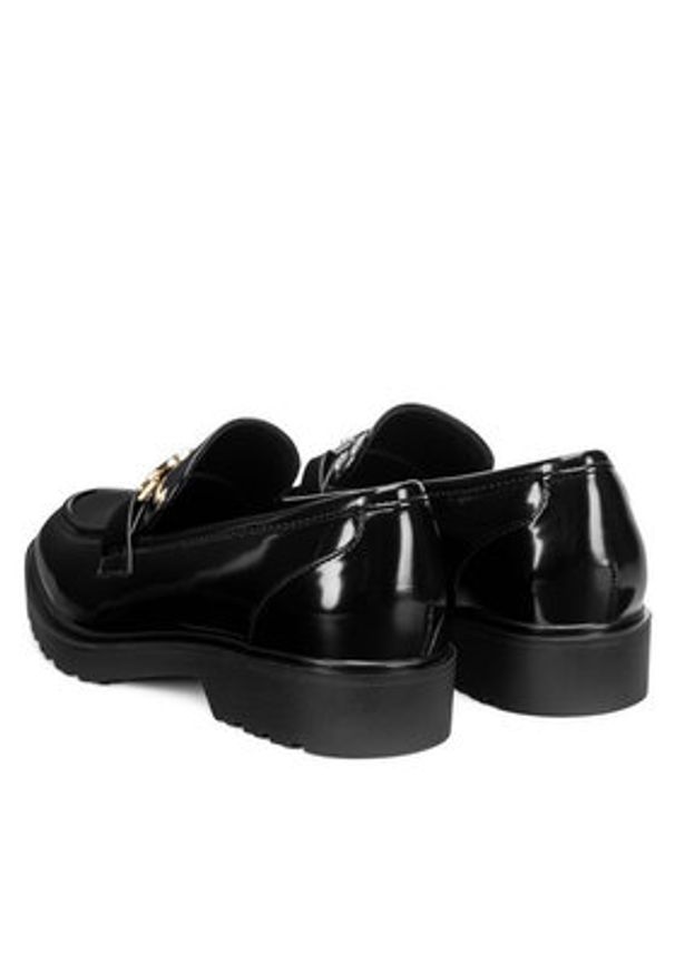 Nine West Mokasyny WFA3043-1A Czarny. Kolor: czarny. Materiał: skóra