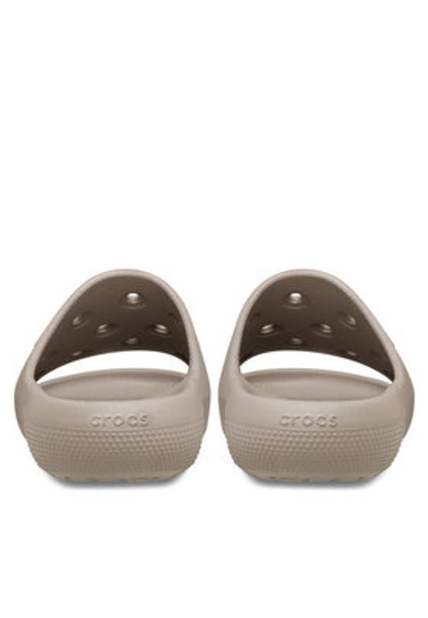 Crocs Klapki Classic Slide v2 209401 Brązowy. Kolor: brązowy