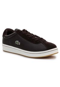 Buty Lacoste Masters 119 3 Sma M 7-37SMA00351W7 brązowe. Zapięcie: sznurówki. Kolor: brązowy. Materiał: skóra. Szerokość cholewki: normalna