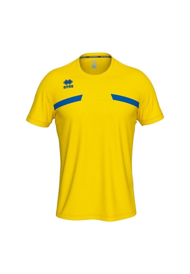 ERREA - Koszulka Errea Mark. Kolor: niebieski, wielokolorowy, żółty. Sport: piłka nożna