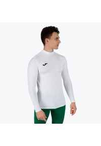 Koszulka termiczna męska Joma Brama Academy biały 2XS-XS. Kolor: biały. Materiał: poliester, elastan. Długość rękawa: długi rękaw. Długość: długie